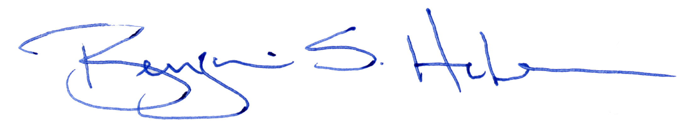 Ben Halpern's signature