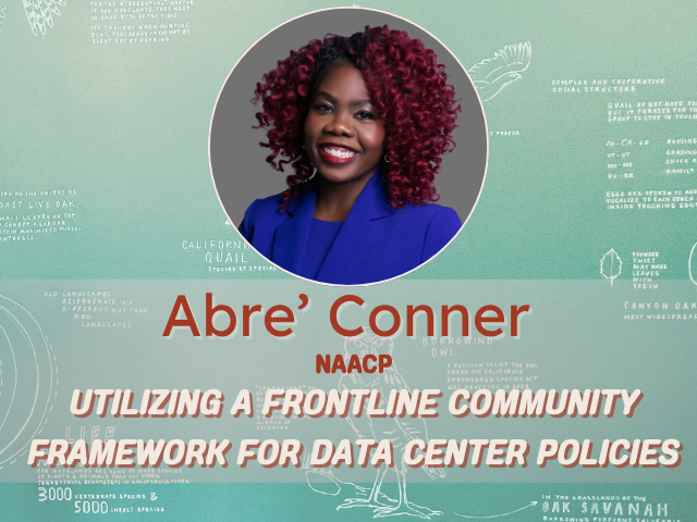 Abre' Conner title panel for the 2026 Spring Seminar Series