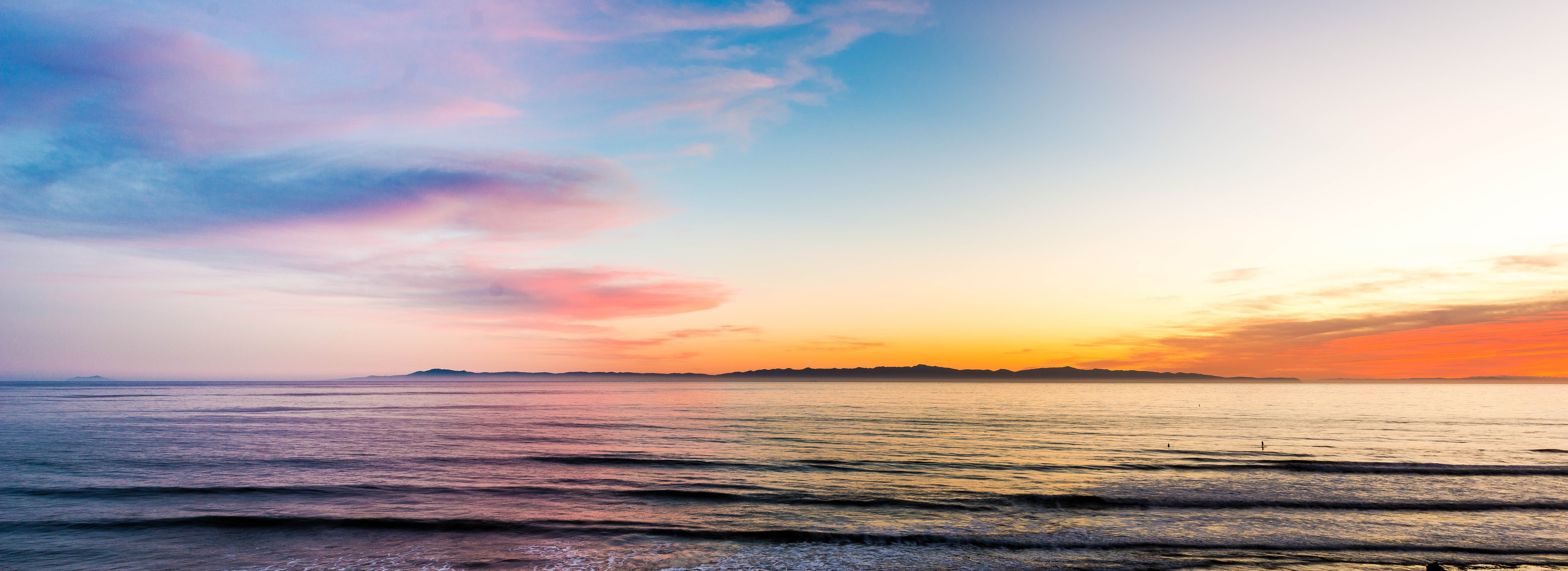Santa Barbara Channel sunset