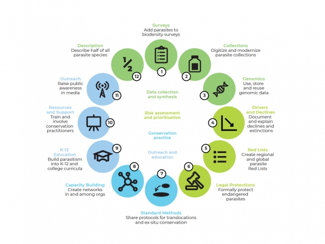 12 goals for parasite conservation