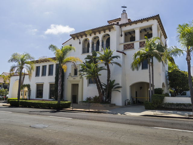 an outside view of the Anacapa building 