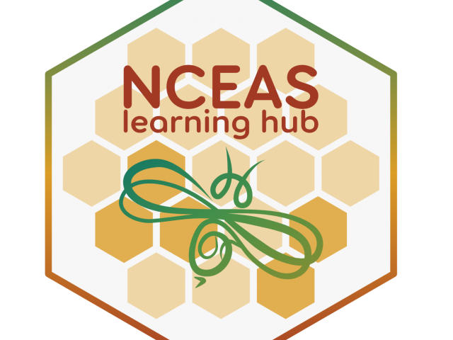 Learning hub hex sticker
