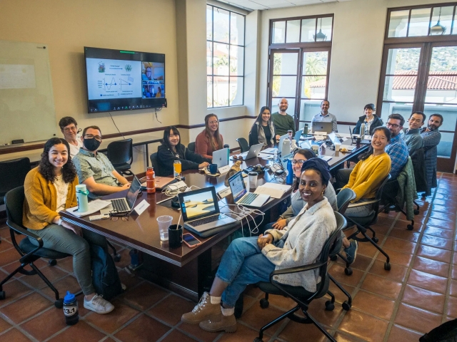 Working group in a conference room 