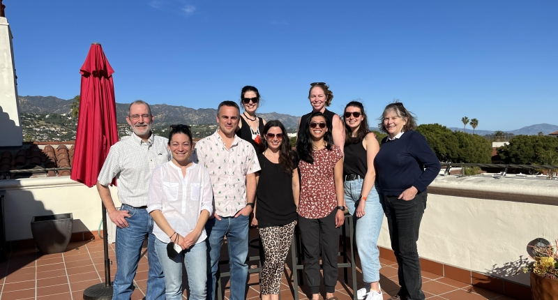 Group photo of LTER Carey River Si group at NCEAS 