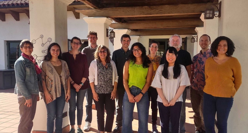 Group photo of LTER Hopcroft Pelagic Community Structure group, Nov 2023